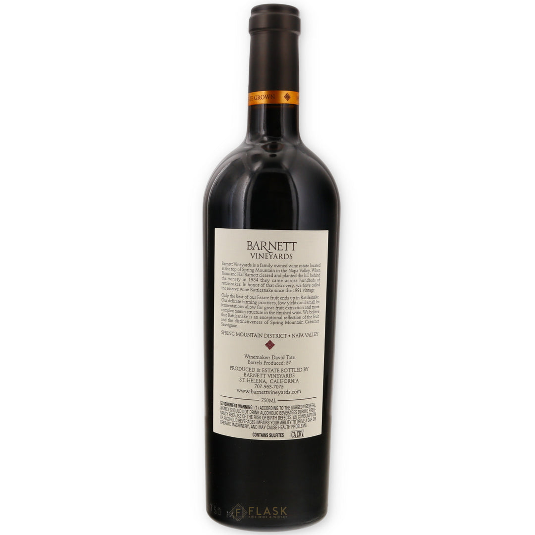 Barnett Vineyards Rattlesnake Hill Cabernet Sauvignon Spring Mountain 2023