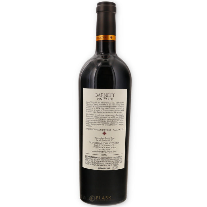Barnett Vineyards Rattlesnake Hill Cabernet Sauvignon Spring Mountain 2023