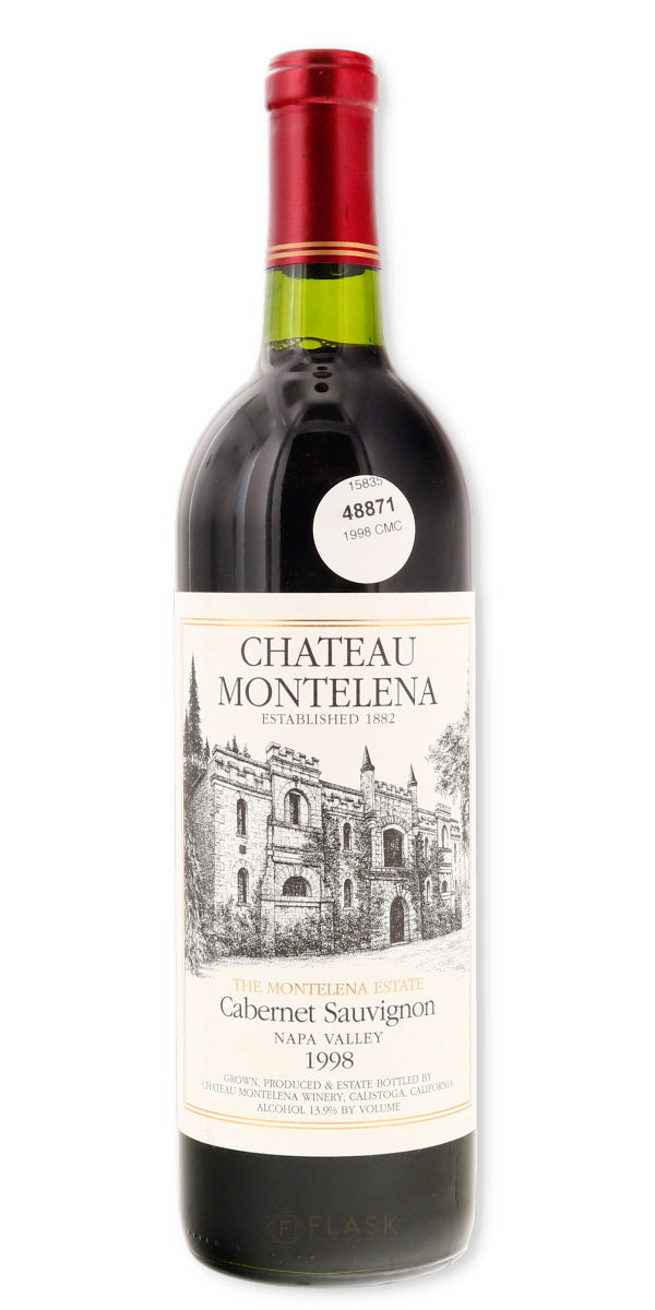 Chateau Montelena Estate Cabernet Sauvignon 1998 - Flask Fine Wine & Whisky