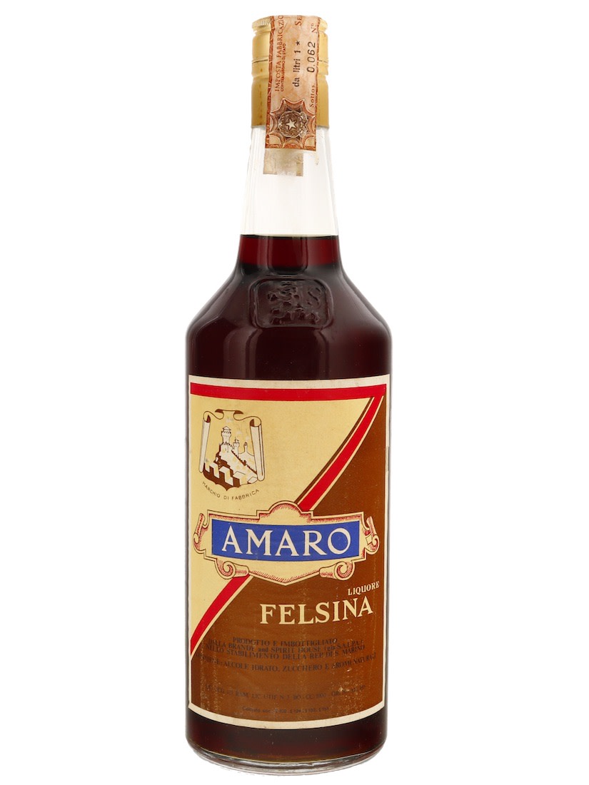 Felsina Amaro Vintage Liqueur 1960s 1 Liter - Flask Fine Wine & Whisky