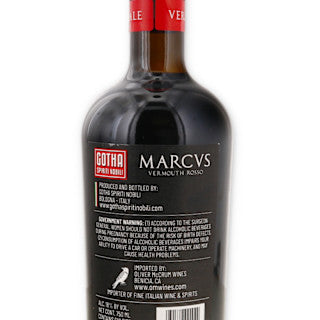 Gotha Marcus Vermouth Rosso 750ml - Flask Fine Wine & Whisky