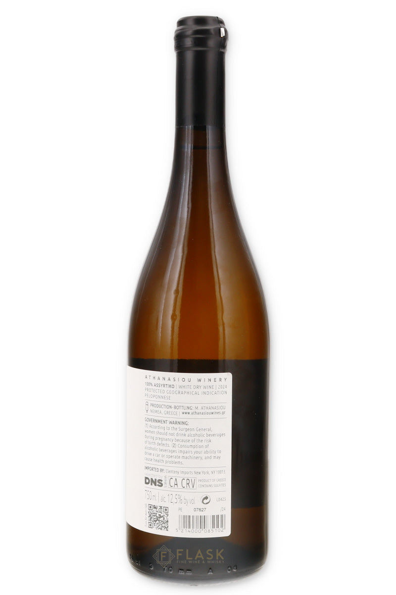 Athanasiou Winery Assyrtiko 2024 - Flask Fine Wine & Whisky