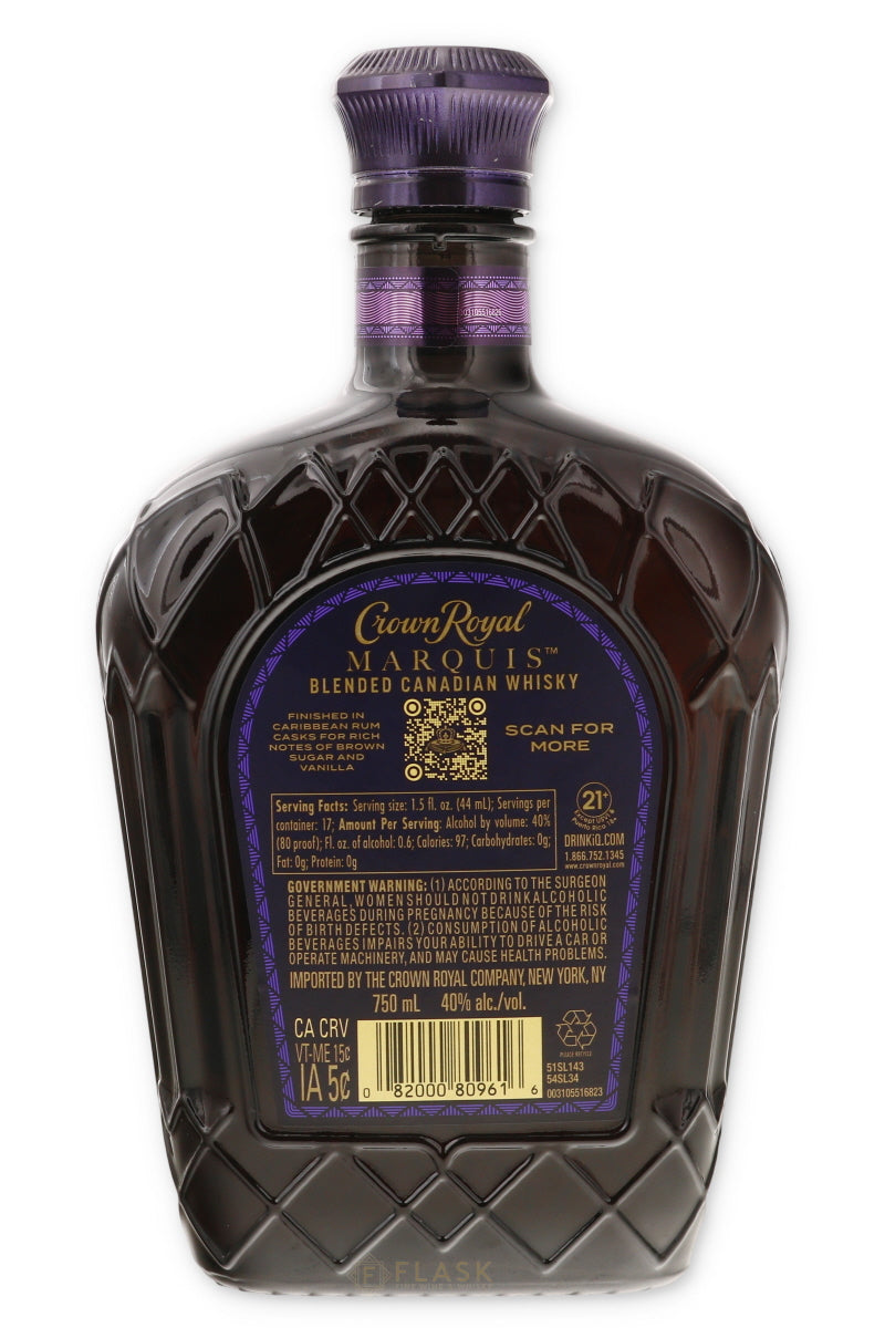 Crown Royal Marquis Blended Canadian Whisky 750ml | Flask Wines
