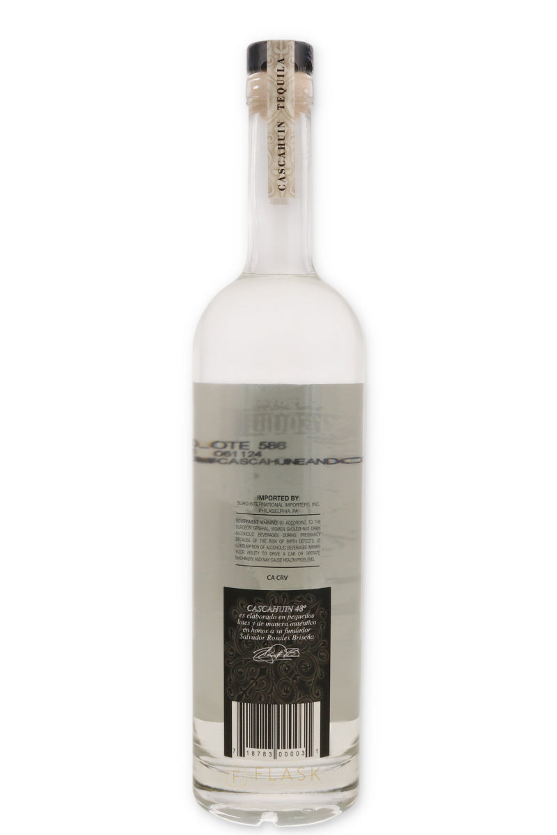 Cascahuin Plata 48 High Proof Tequila Blanco