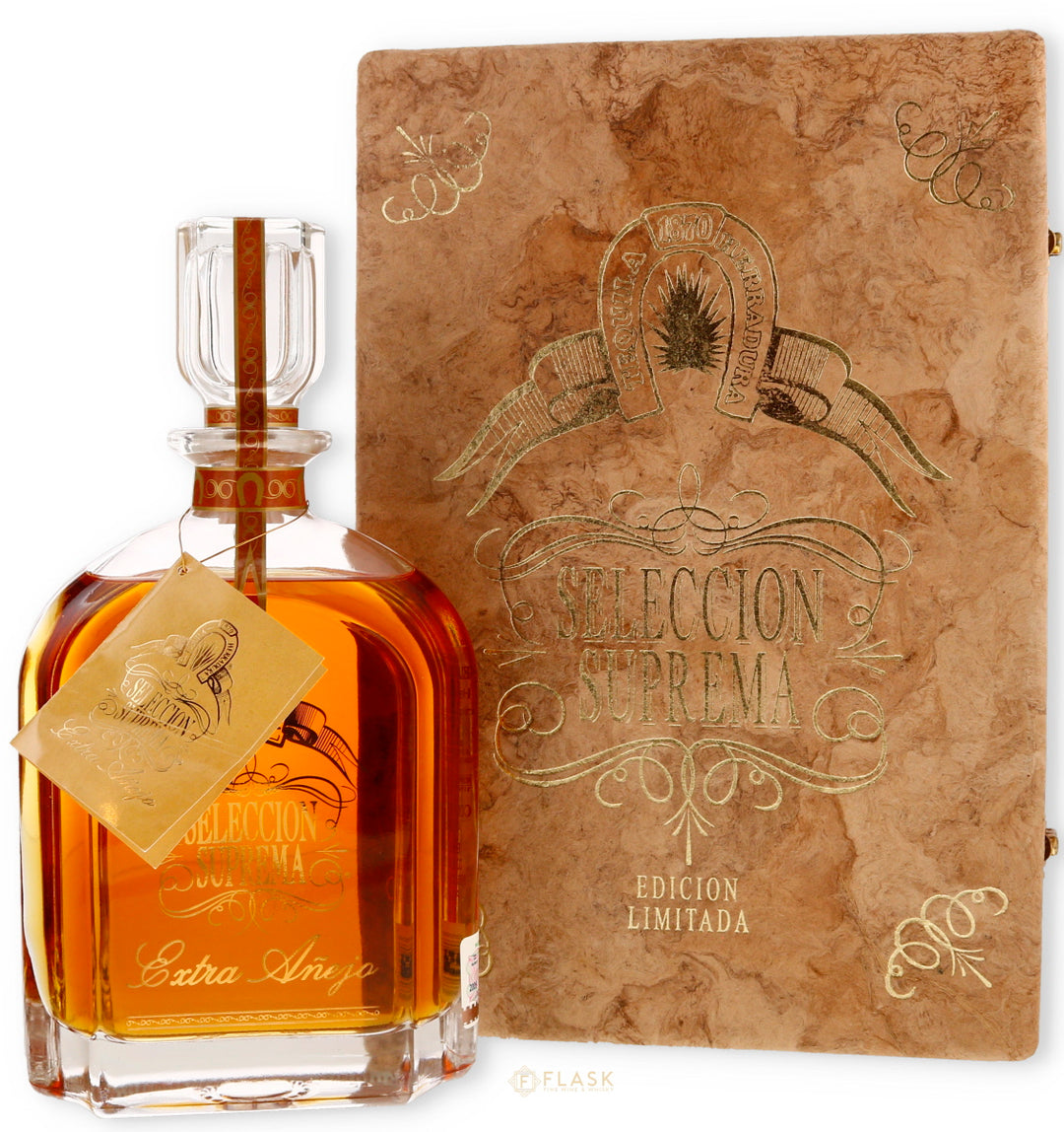 Herradura Selecion Suprema Old Release Tequila Gift Box - Flask Fine Wine & Whisky