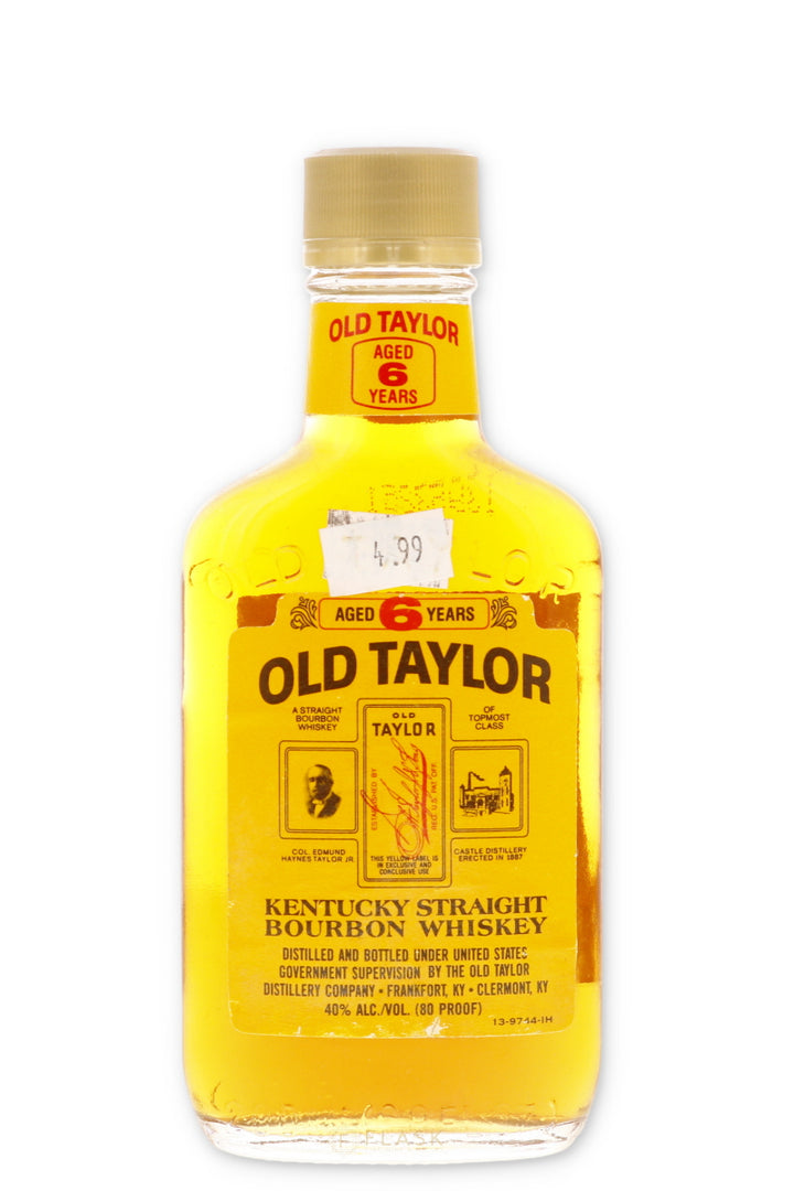 Old Taylor 6 Year Bourbon National Distillers (86259) 1990s 200ml / Half-Pint