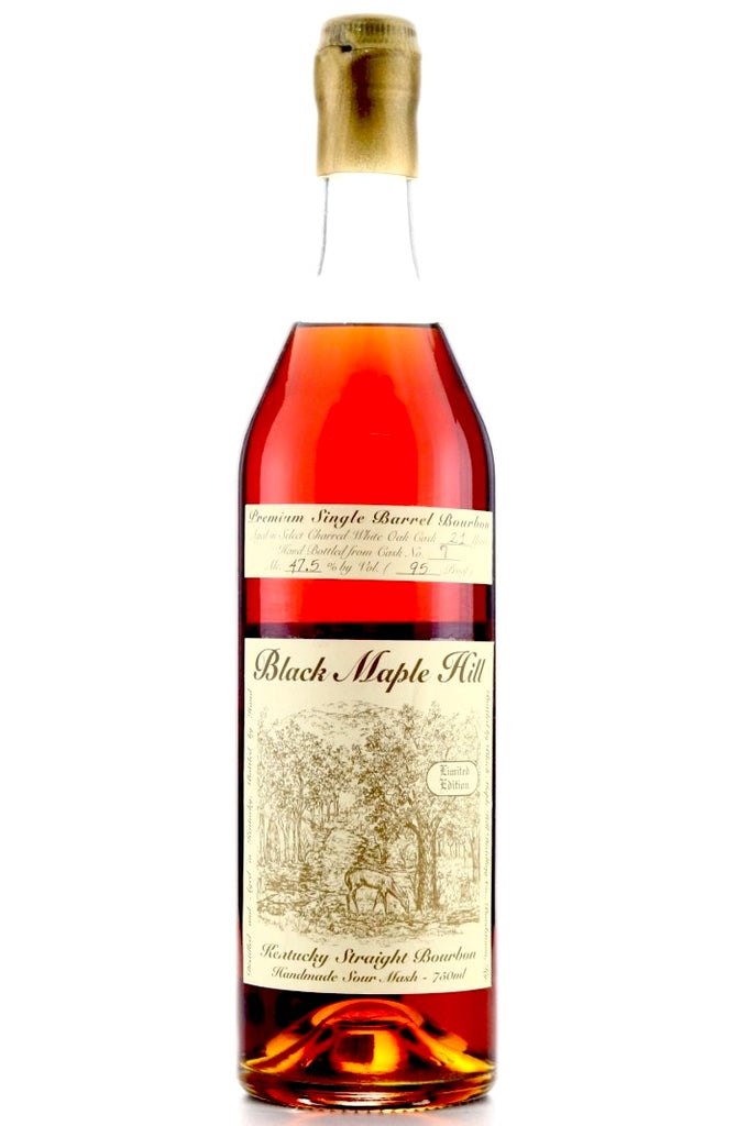 Black Maple Hill 21 Year Old Single Barrel Bourbon Cask #2 / Gold Wax - Flask Fine Wine & Whisky