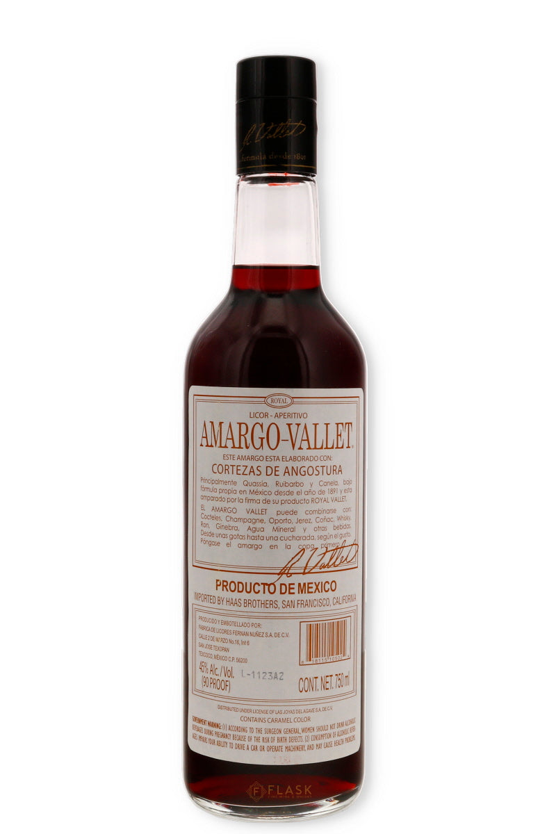 Amargo Vallet Angostura - Flask Fine Wine & Whisky