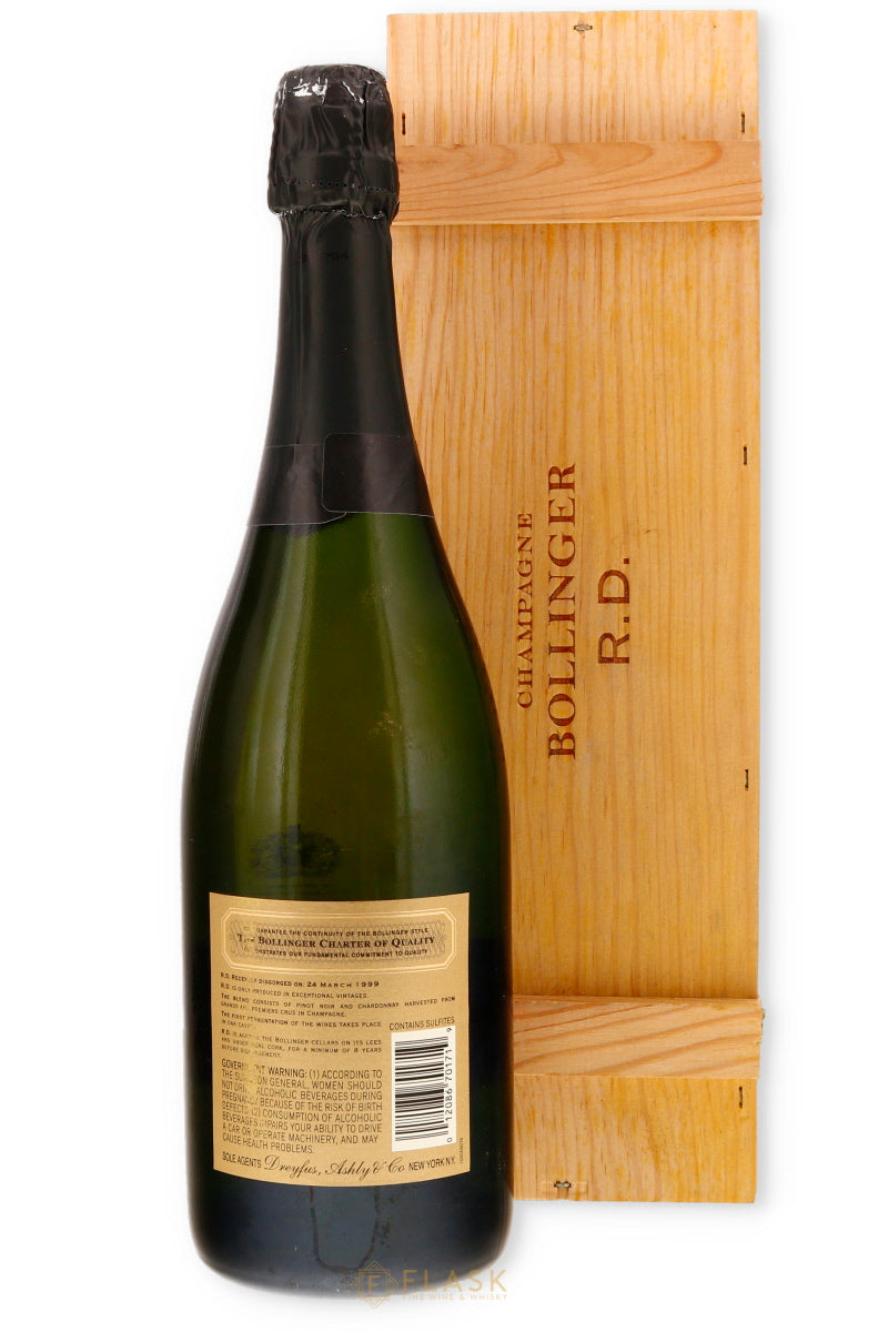 Bollinger RD Champagne Wood Box 1985 - Flask Fine Wine & Whisky