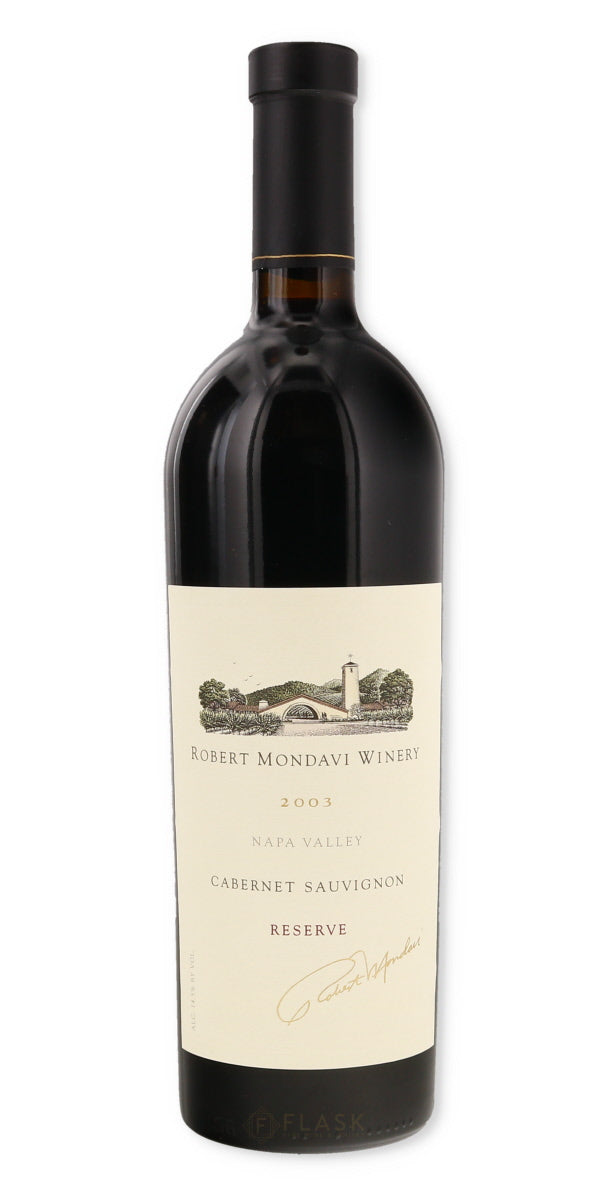 Robert Mondavi Reserve Cabernet Sauvignon 2003 - Flask Fine Wine & Whisky