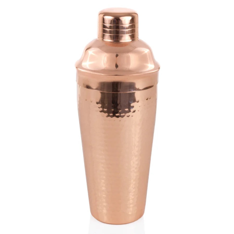 Hammered Copper Cocktail Shaker by Twine - Flask Fine Wine & Whisky