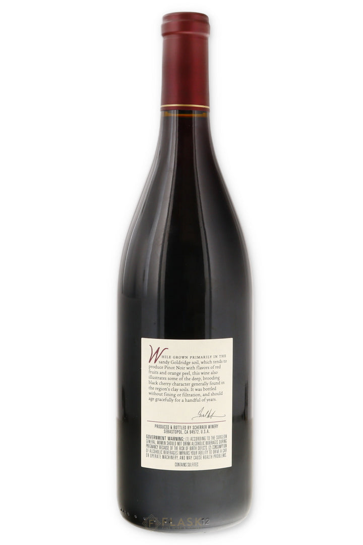 Scherrer Pinot Noir Russian River Valley 2016