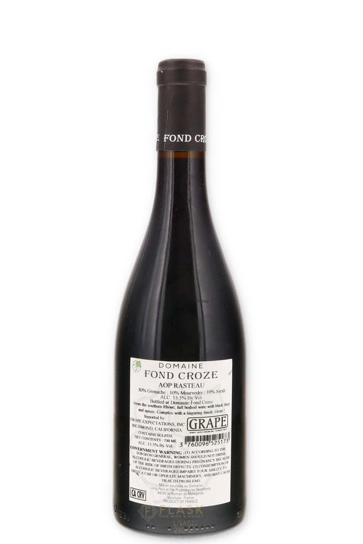 Domaine Fond Croze Rasteau 2022
