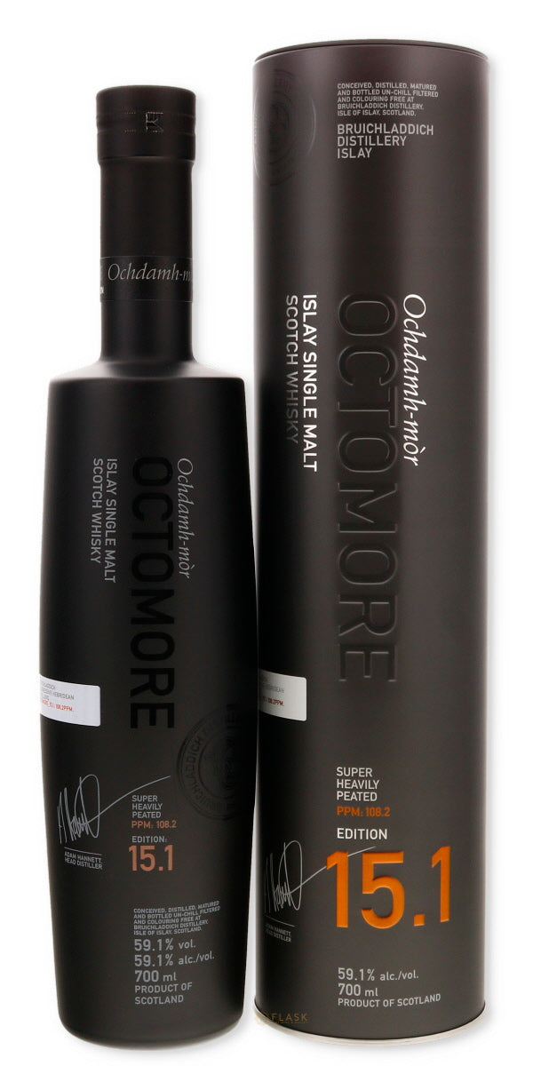 Bruichladdich Octomore Edition 15.1 Super Heavily Peated Single Malt Scotch Whisky