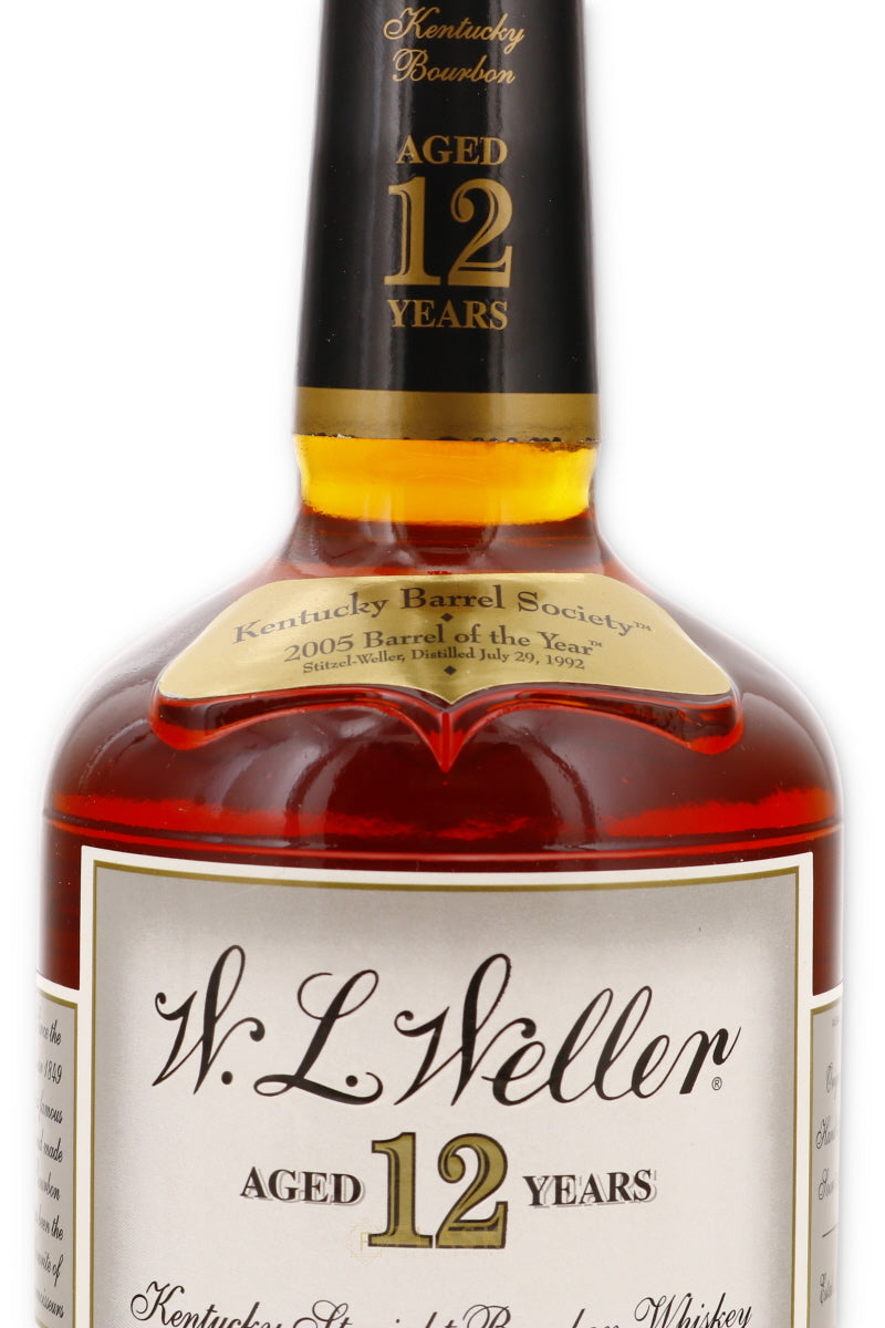 WL Weller 12 Year KBS Single Barrel 2005 Barrel of the Year / Stitzel Weller 1992 - Flask Fine Wine & Whisky
