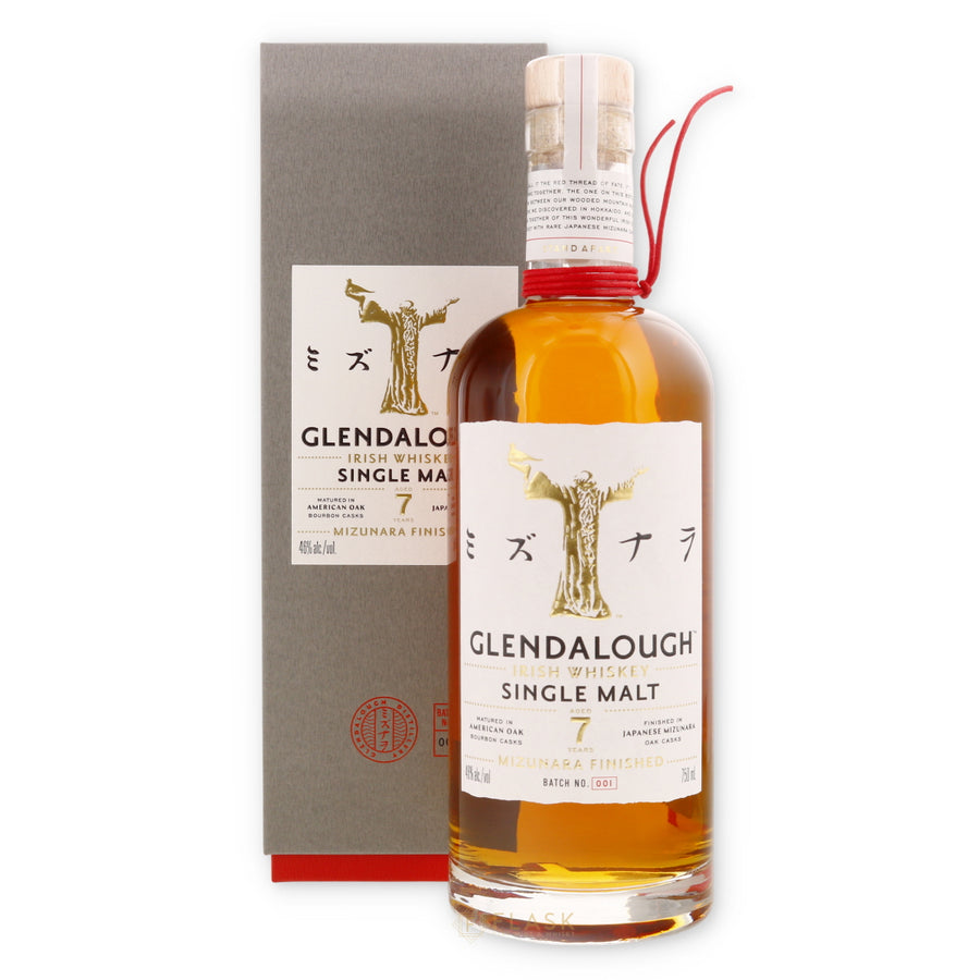 Glendalough Irish Whiskey 7 year Mizunara Cask Finished - Flask Fine Wine & Whisky