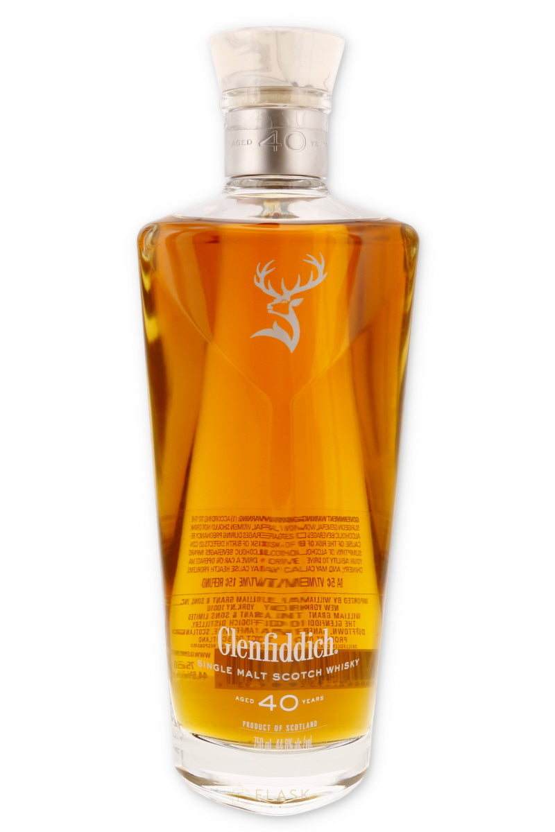 Glenfiddich 40 Year Old Cumulative Time Single Malt Scotch Whisky [No Box]