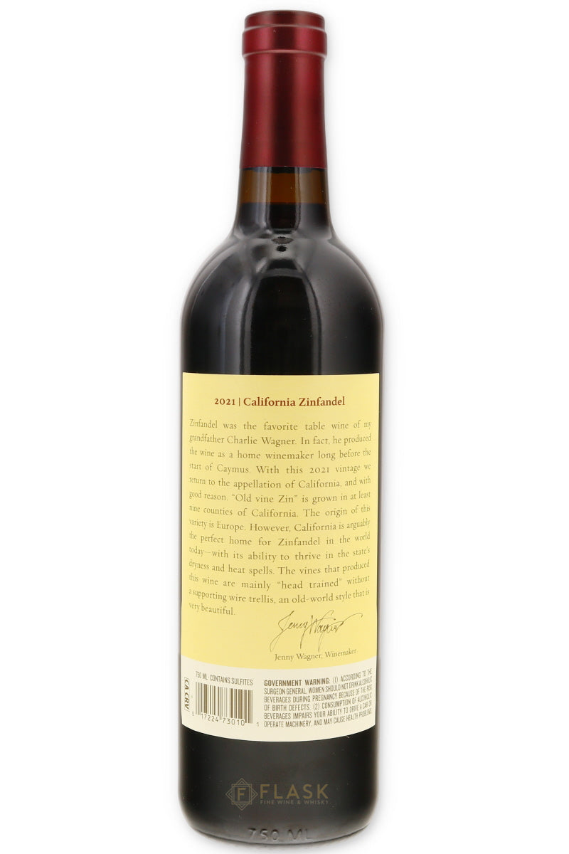 Caymus Vineyards Zinfandel 2021