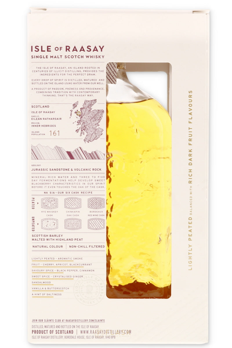 Isle of Raasay The Dram Lightly Peated Single Malt Scotch