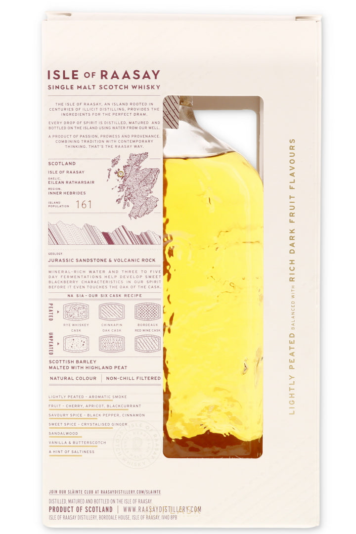 Isle of Raasay The Dram Lightly Peated Single Malt Scotch