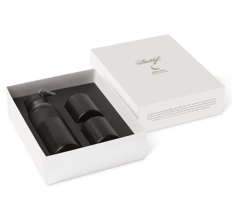 Davidoff Escurio Travel Set & Cigar Stand