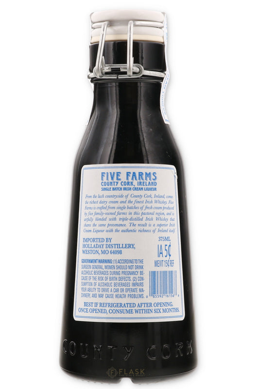 Five Farms Irish Cream Liqueur 375ml / Half Bottle