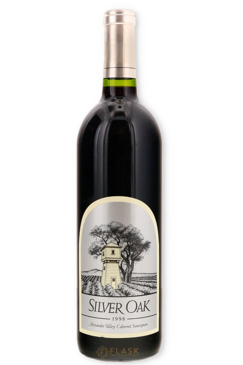 Silver Oak Alexander Valley Cabernet Sauvignon 1998 - Flask Fine Wine & Whisky