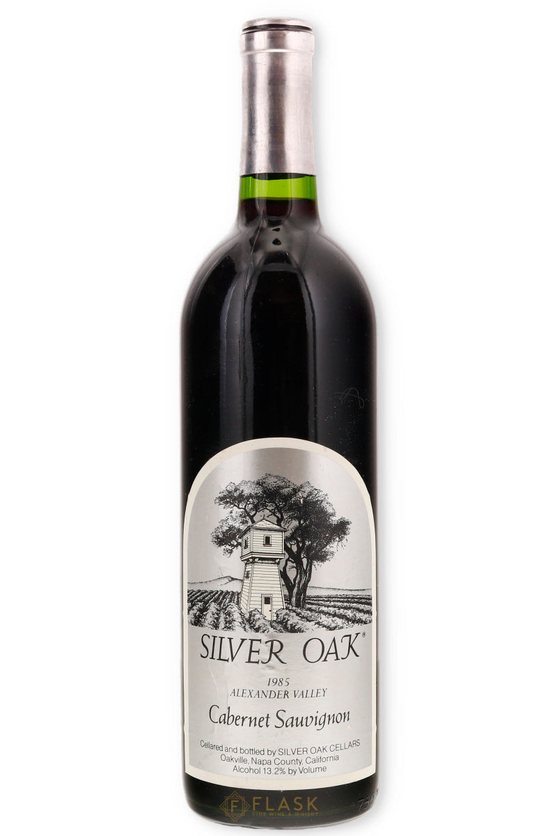 Silver Oak Alexander Valley Cabernet Sauvignon 1985 - Flask Fine Wine & Whisky