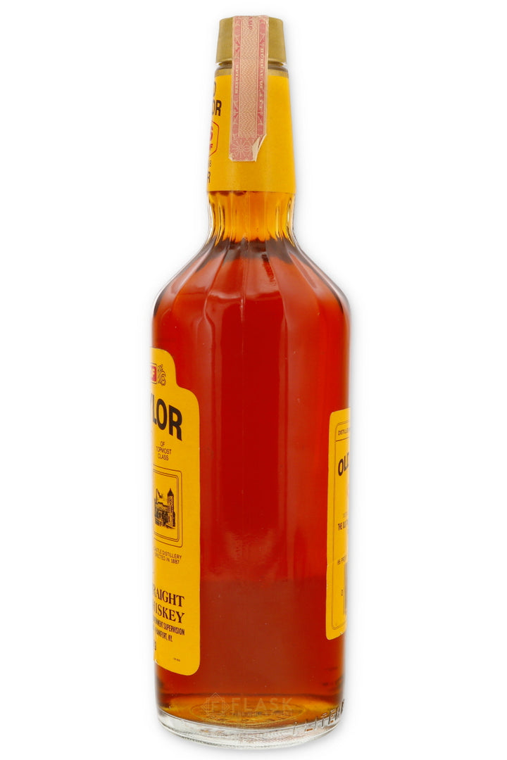 Old Taylor 6 Year Old Kentucky Straight Bourbon 1 Liter / National Distillers 1980s