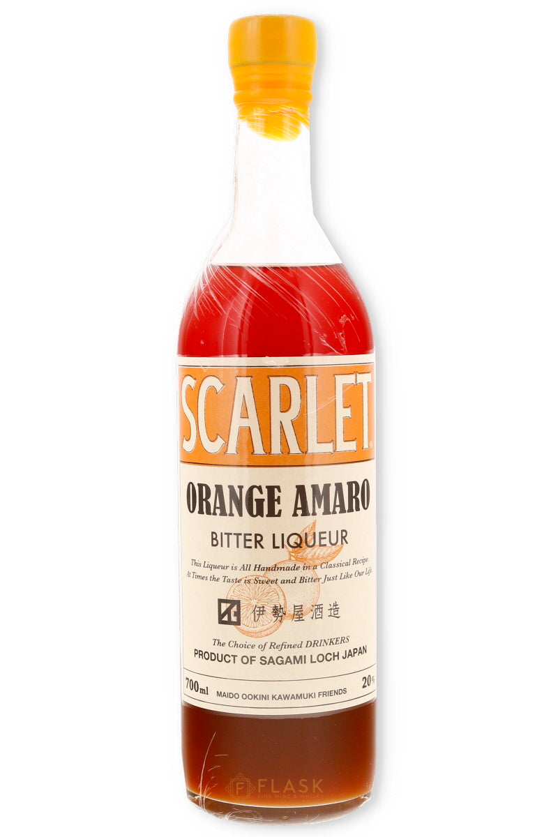 Scarlet Orange Amaro 700ml - Flask Fine Wine & Whisky