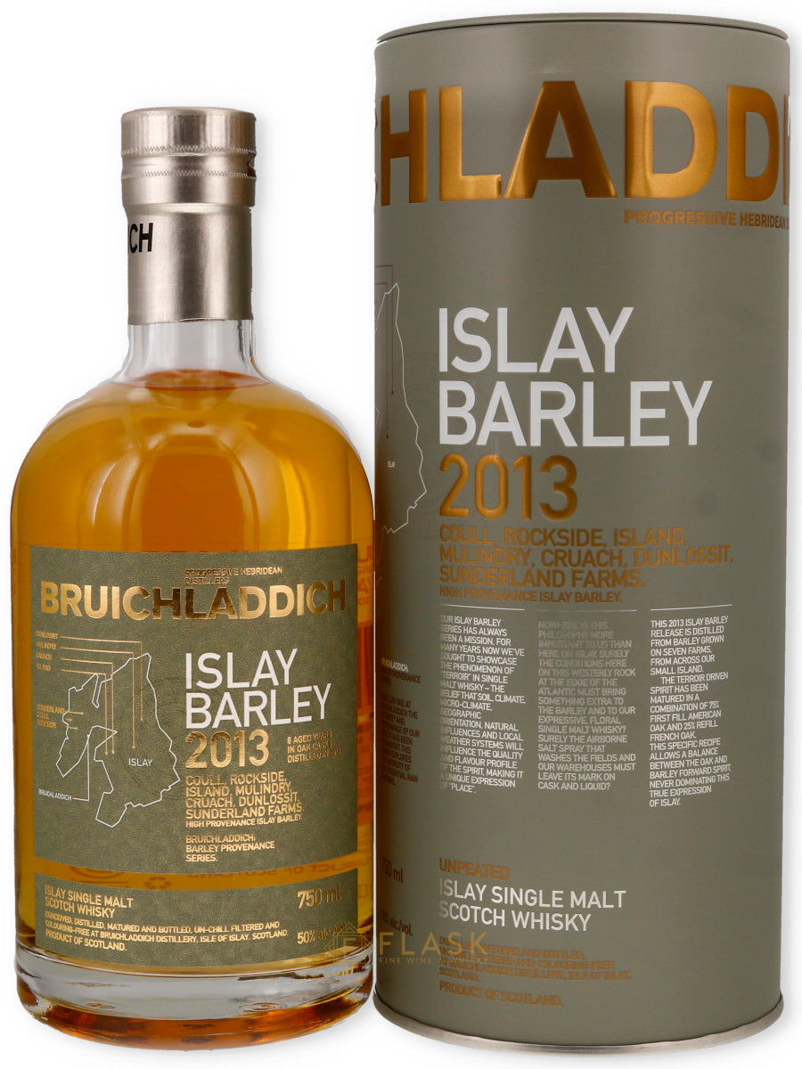 Bruichladdich Islay Barley Single Malt Scotch Whisky 2013