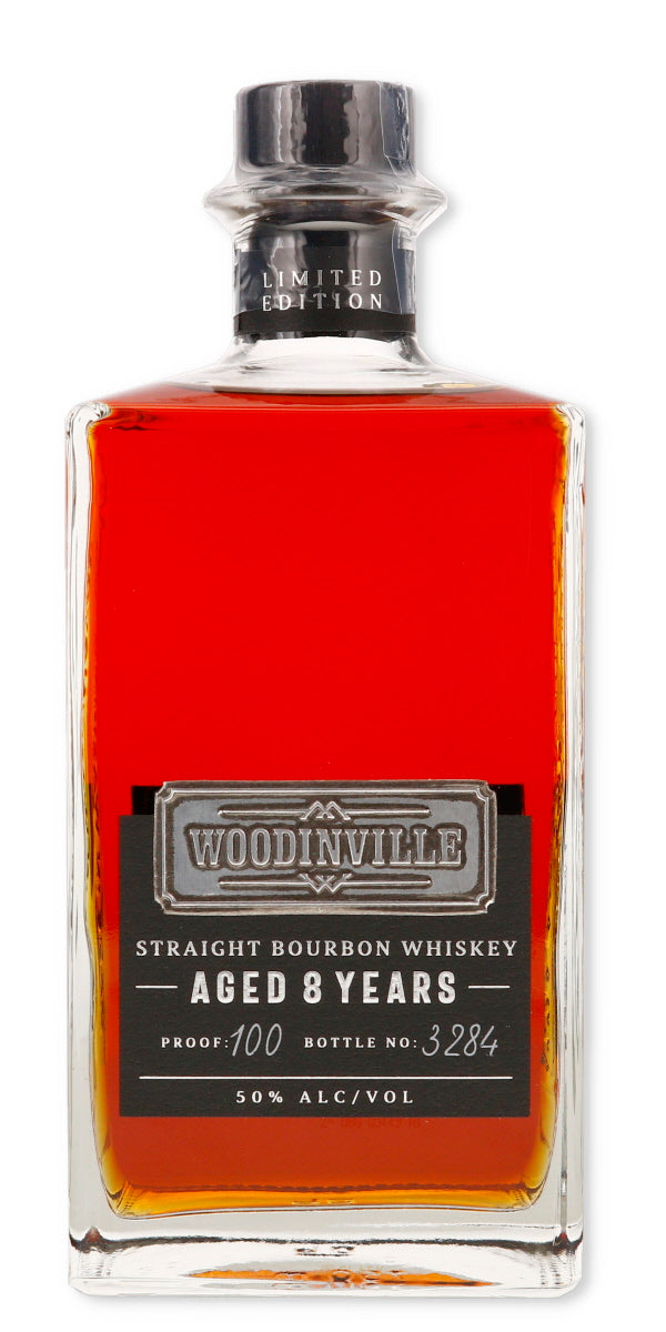 Woodinville Whiskey Co Limited Edition 100 Proof 8 Years Old Straight Bourbon Whiskey