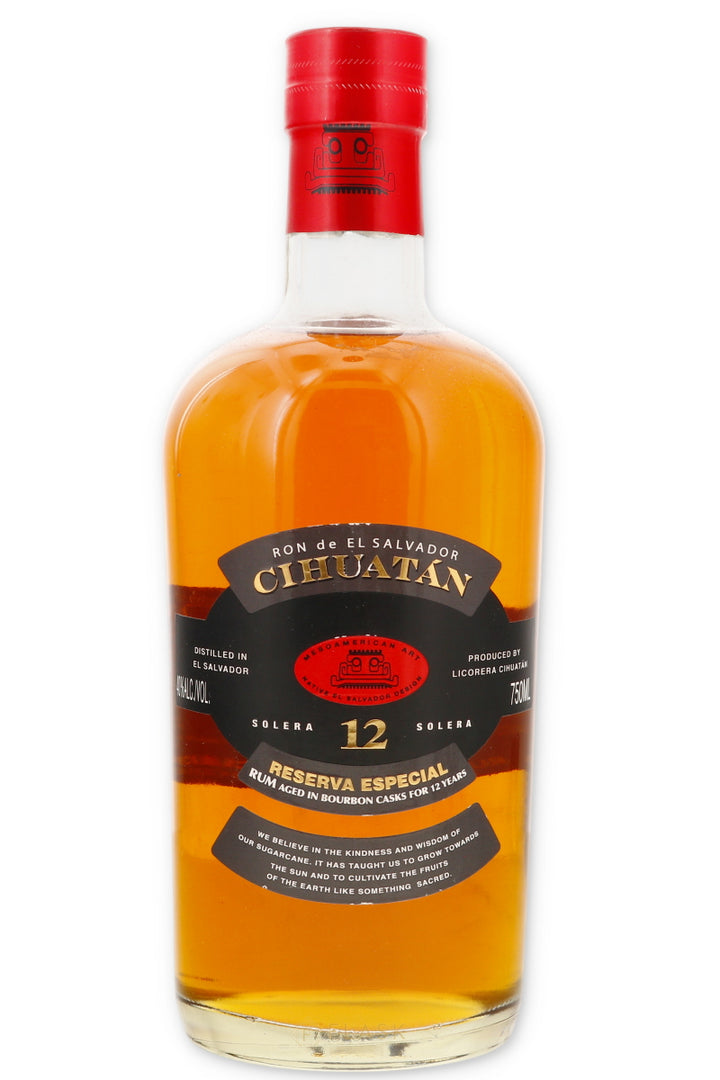 Cihuatan El Salvador 12 Year Old Rum 750ml