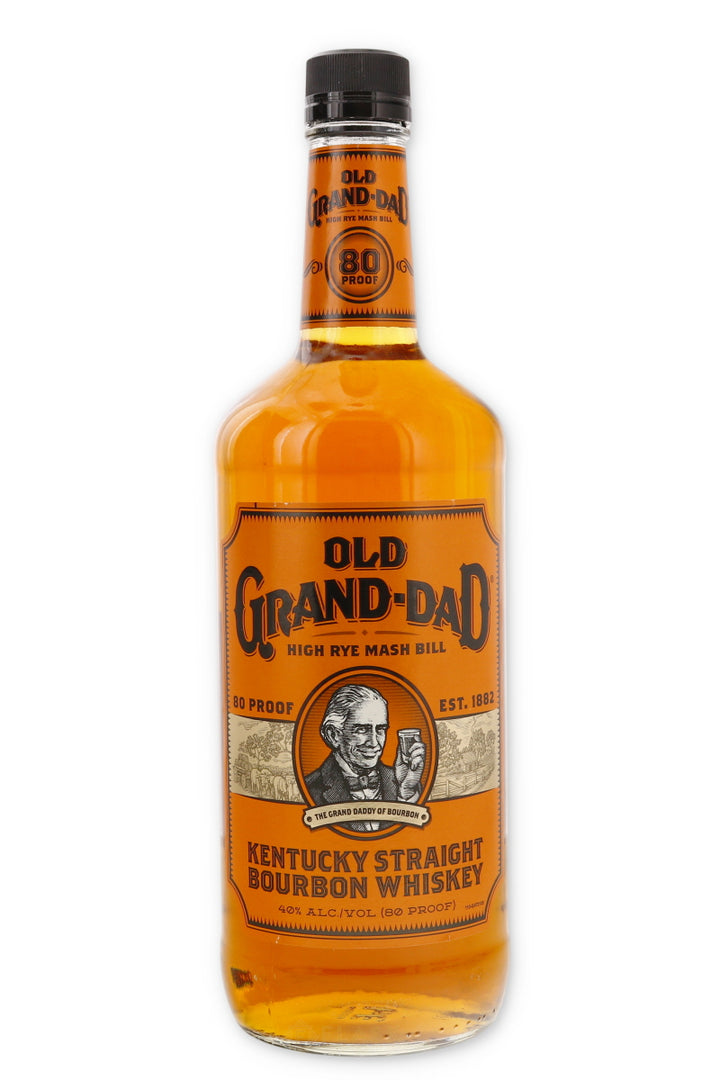Old Grand Dad 80pf 1Liter - Flask Fine Wine & Whisky