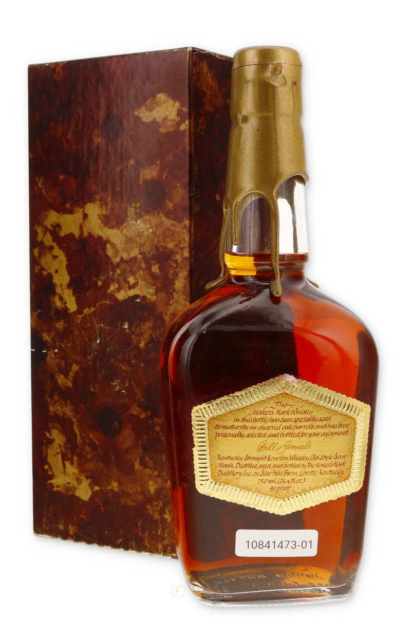 Buy Maker's Mark VIP Gold Wax 1980s 750ml | Flask