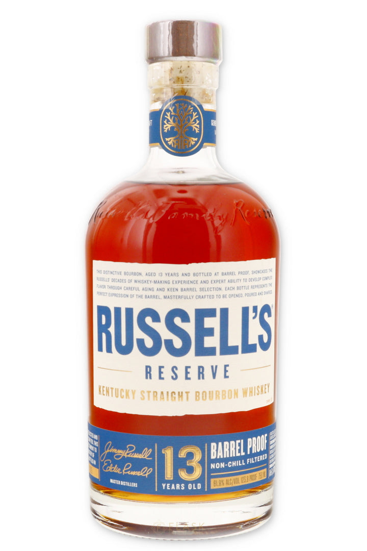Russell's Reserve 13 Year Old Bourbon 123.8 Proof 750ml