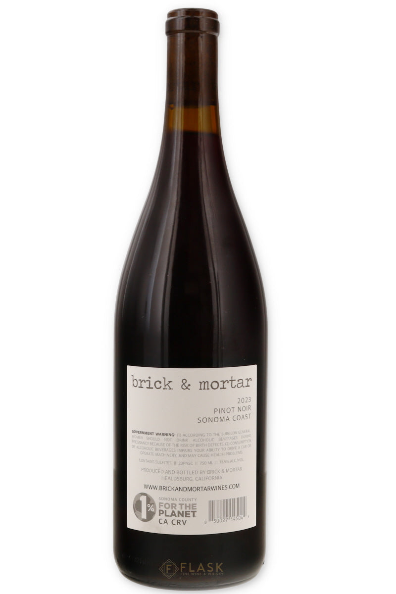 Brick and Mortar Sonoma Coast Pinot Noir 2023