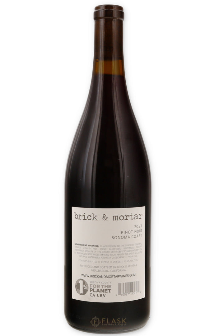 Brick and Mortar Sonoma Coast Pinot Noir 2023