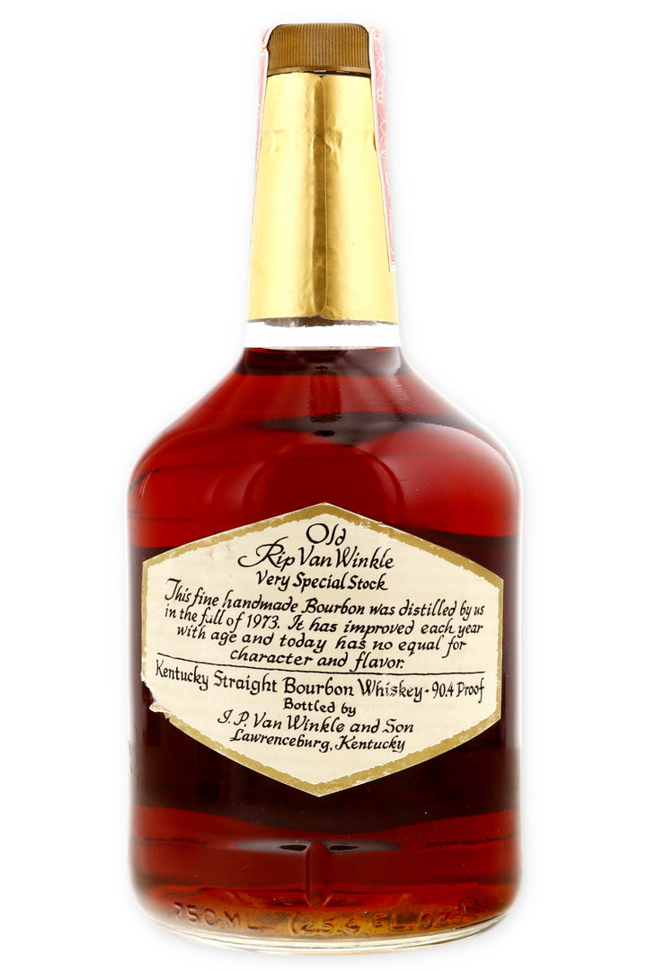 Old Rip Van Winkle 12 Year Old Very Special Stock Bourbon 1973 / Stitzel Weller - Flask Fine Wine & Whisky