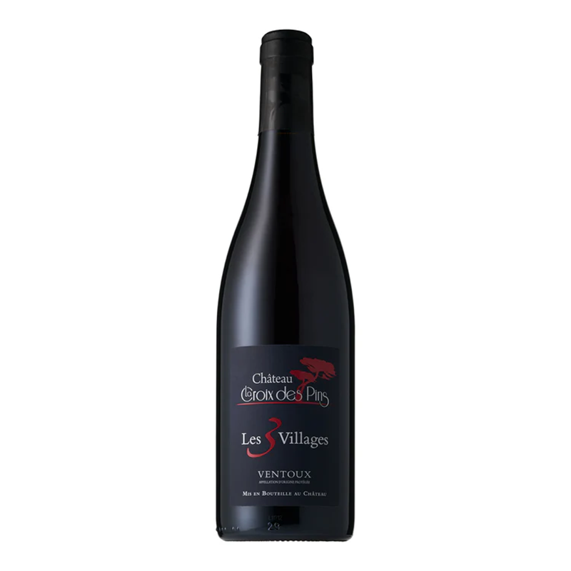 Chateau La Croix des Pins Ventoux 'Les Trois Villages' Rouge 2017 750ml