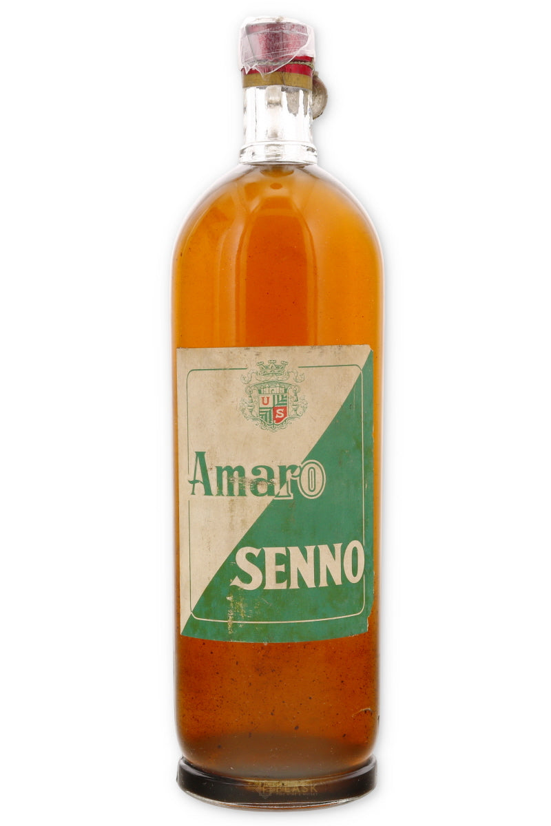 Amaro Senno Vintage Liqueur 1 Liter 1940s / 1950s - Flask Fine Wine & Whisky