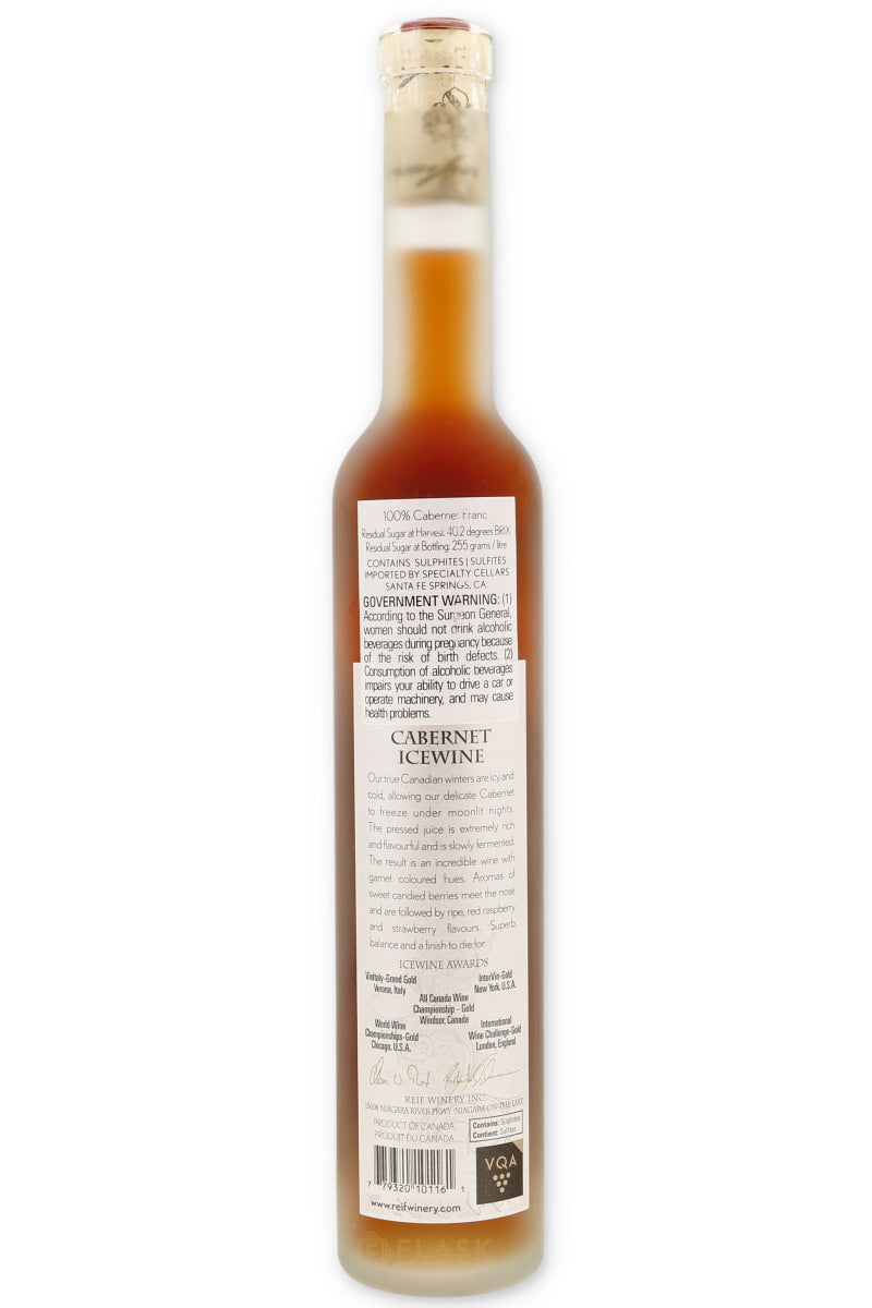 Reif Estate Cabernet Franc Ice Wine Niagara 2019