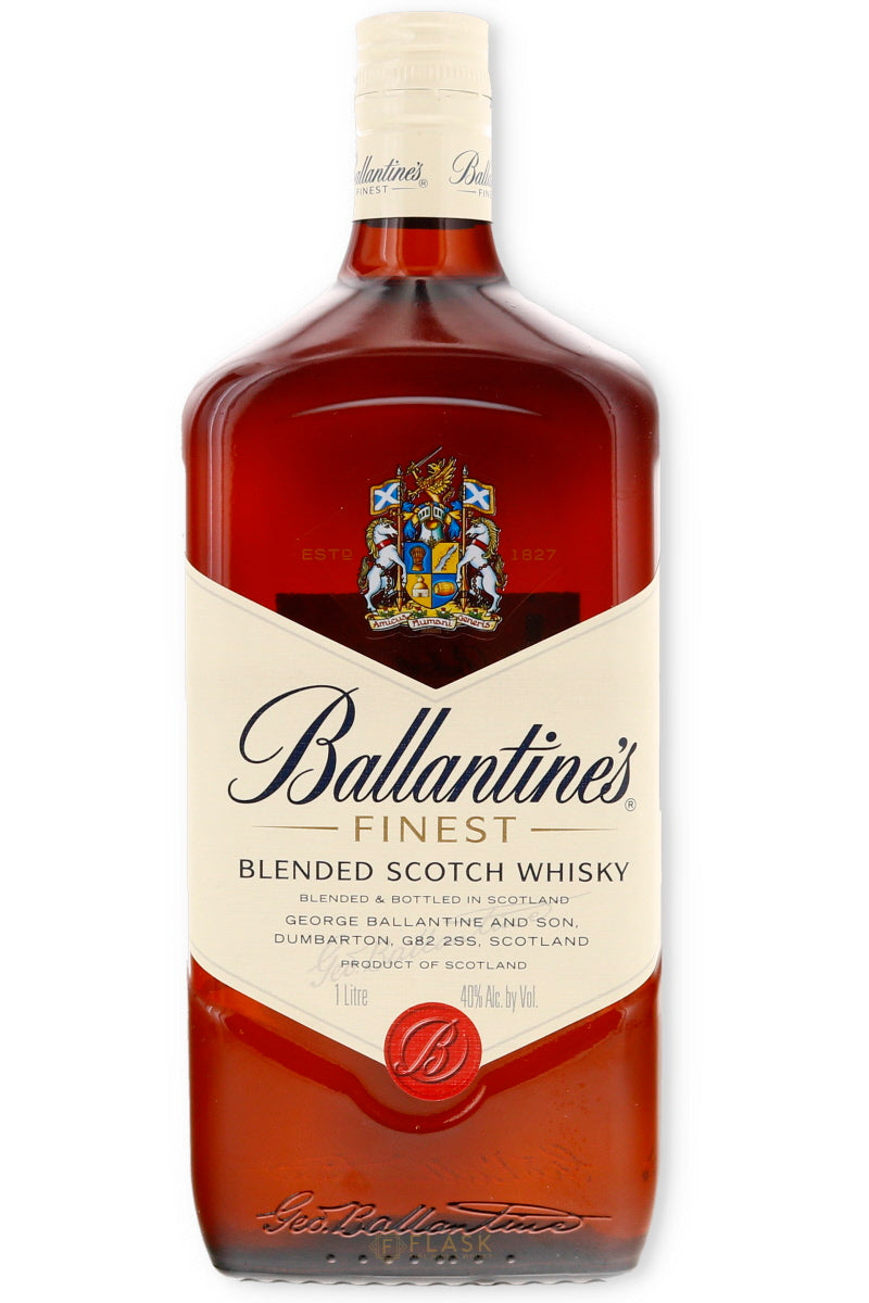 Ballantines Blended Scotch 1 Liter - Flask Fine Wine & Whisky