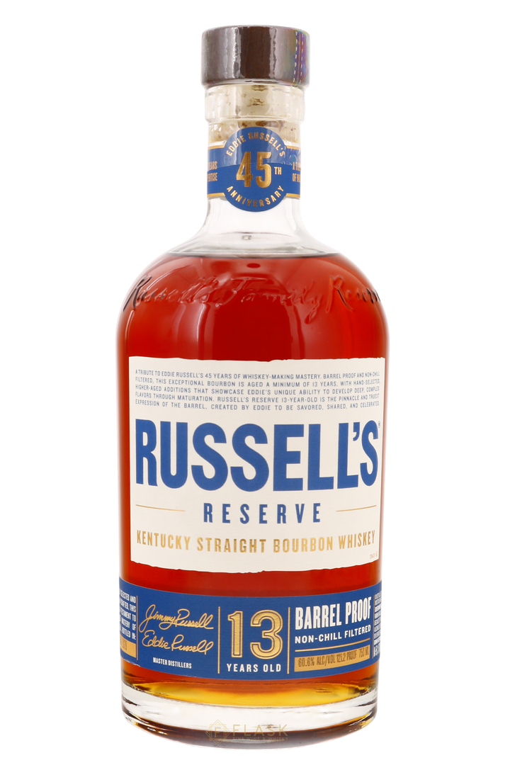 Russell's Reserve 13 Year Old Bourbon 121.2 Proof 45th Anniversary