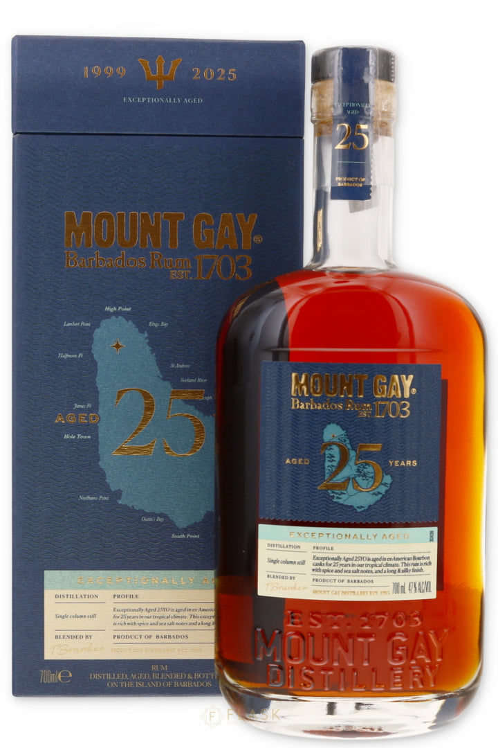 Mount Gay Rum Exceptionally Aged 25 Years