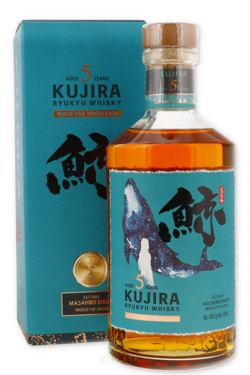 Kujira Whisky 5 Year Virgin White Oak 700ml - Flask Fine Wine & Whisky