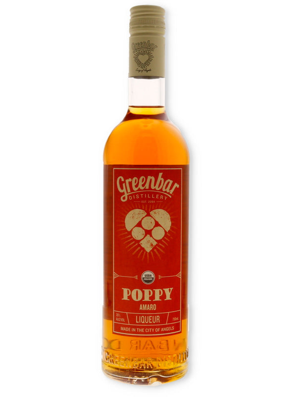 Greenbar Distillery Poppy Amaro Liqueur - Flask Fine Wine & Whisky