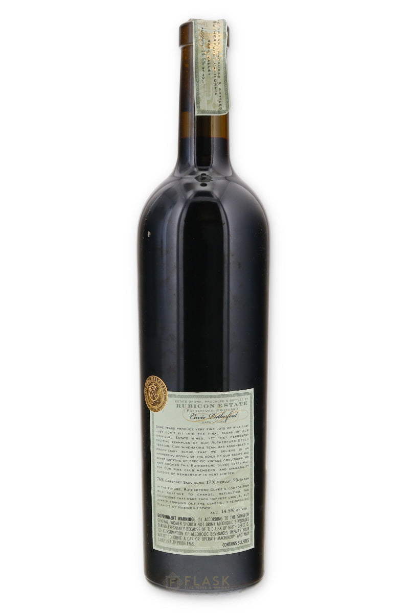 Rubicon Estate Cuvee Rutherford 2005 - Flask Fine Wine & Whisky