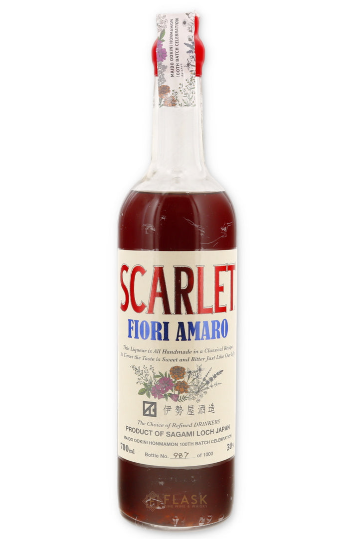 Scarlet Fiori Amaro 100th Batch 700ml - Flask Fine Wine & Whisky