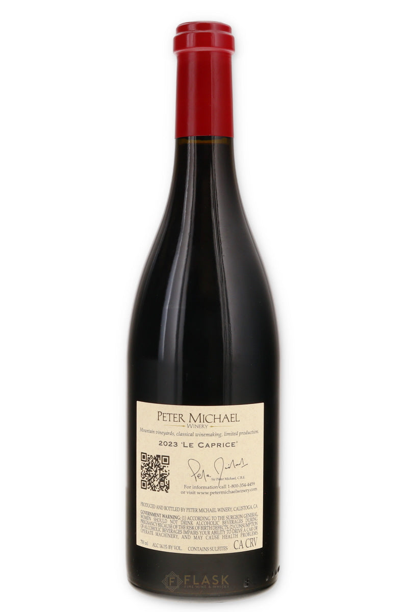 Peter Michael Le Caprice Pinot Noir Fort Ross Seaview 2023 - Flask
